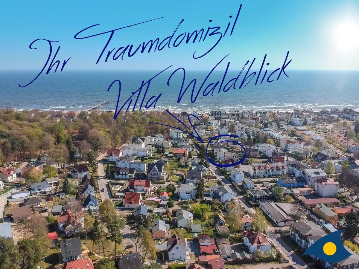 Villa Waldblick Whg 05 Heringsdorf  Eksteriør billede